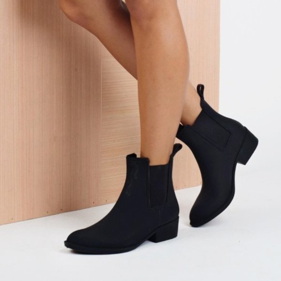 Jeffrey Campbell Shoes - NEW Jeffrey Campbell Rain Boot Matt Black